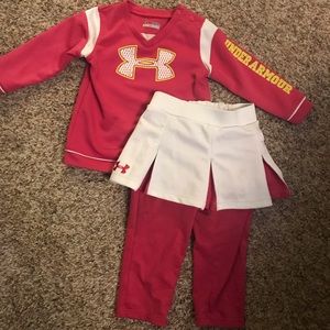 GUC toddler girl Under Armour outfit